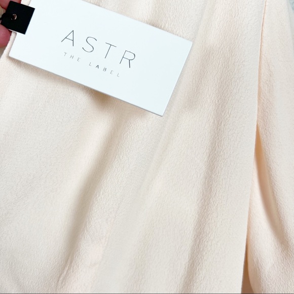 ASTR The Label Cadence Blush Pink Ruffle Romper - Picture 6 of 8